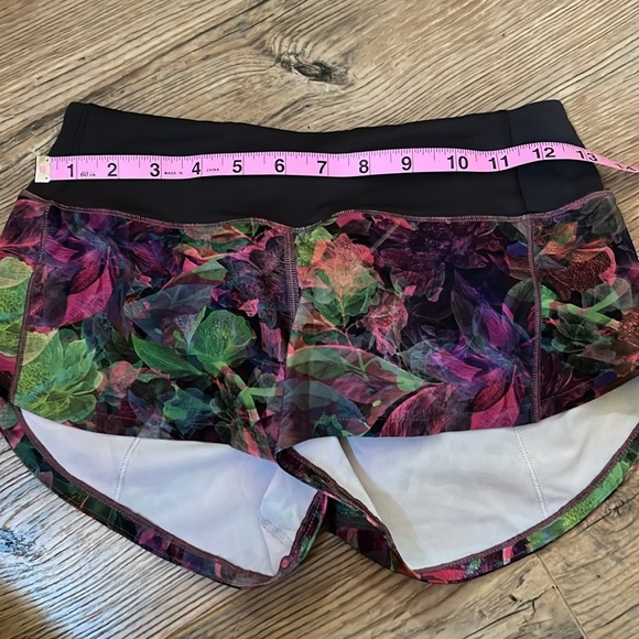 Lululemon Speed Up Shorts 0 Botanical 2.5” - Picture 5 of 8